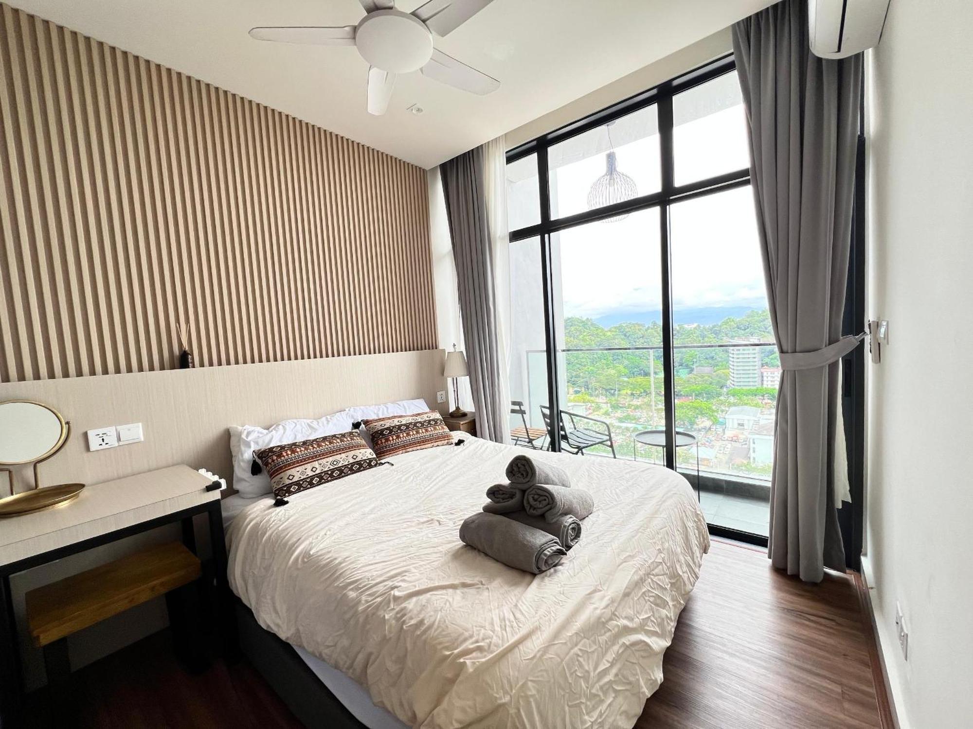 The Shore Executive Suites By Ys Luxury Kota Kinabalu Exterior foto
